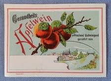 altes Weinetikett