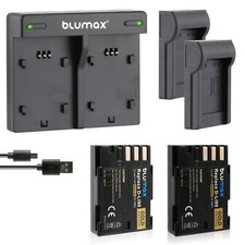 2x Akku + Lader für Pentax