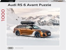 Audi Puzzle 1000 Teile - Motive: Audi RS6 Avant - Auto Puzzle für Erwachsene
