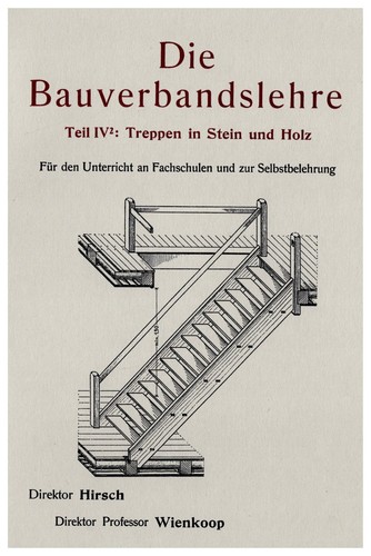 Bauverbandslehre treppen in - 4b,