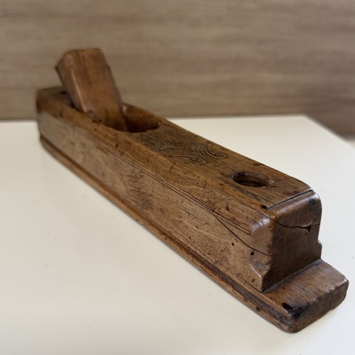 Antiker holz handhobel mit - holz-handhobel,