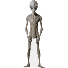 Alien pappaufsteller - alien, (one)