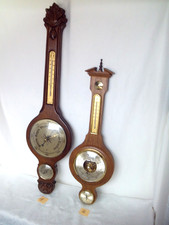 Holz Wand Wetterstation Hygrometer Barometer Thermometer Orka  Zur Auswahl