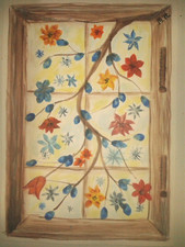 Original aquarell am - original, aquarell,