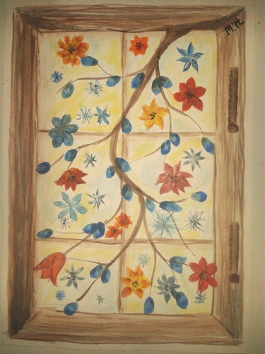 Original aquarell am - original, "am