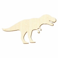 Holz T-Rex - Deko Basteln