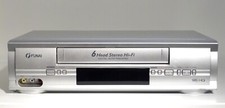 silber Funai 6 head Hi-Fi VHS Videorecorder mit/ohne HDMI /SP-LP+1 Jahr Garantie