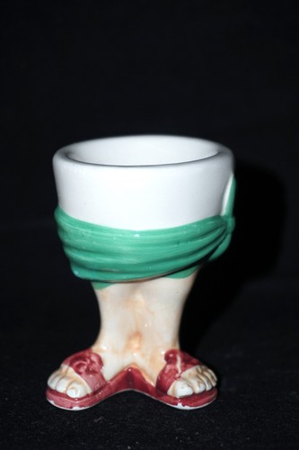 Eierbecher figur keramik - -,