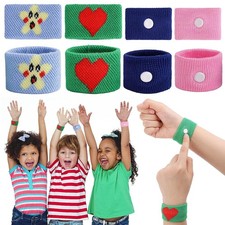 Abeillo 4 Paar Akupressur Armband, Akupressurband Gegen Übelkeit Kinder, Anti...