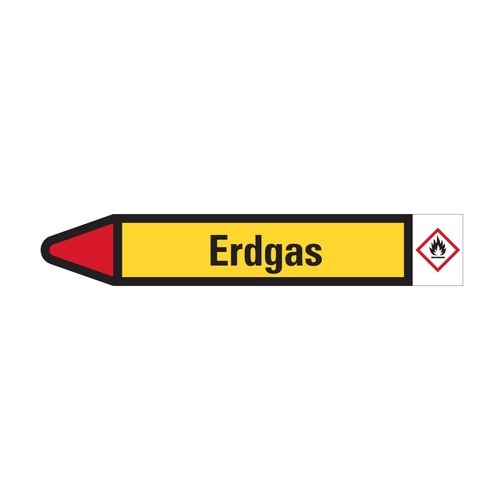 Rohrleitungskennz erdgas - rohrleitungskennz.,