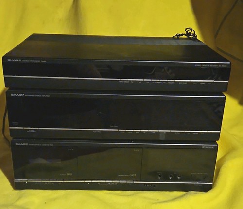 Sharp stereo system - #sharp, #stereo-system