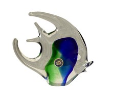 Vintage MURANO Fisch bunt aus