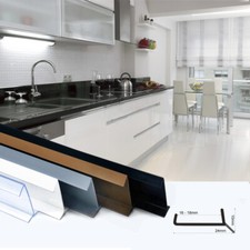 Sockeldichtung Küchensockel Abdichtungsprofil 16mm 18mm Sockelleiste Farben PVC