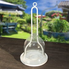 Laterne aus Metall, Weiß