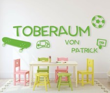 Wandtattoo Kinderzimmer Junge