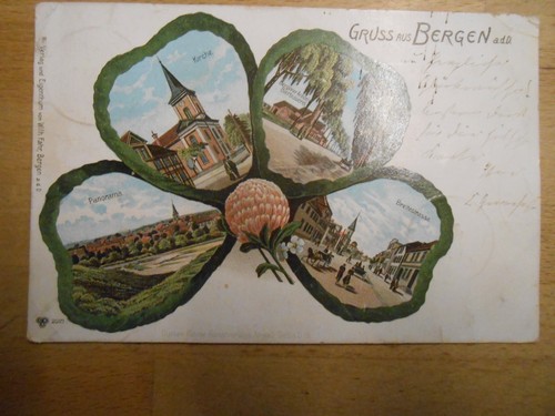 Kleeblatt litho bergen dumme - kleeblatt,