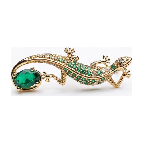 Damen ohrringe gecko eidechse - ohrringe,