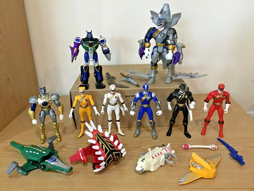 Konvolut power rangers - rangers, wild