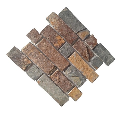Mosaik fliese schiefer - mosaik,