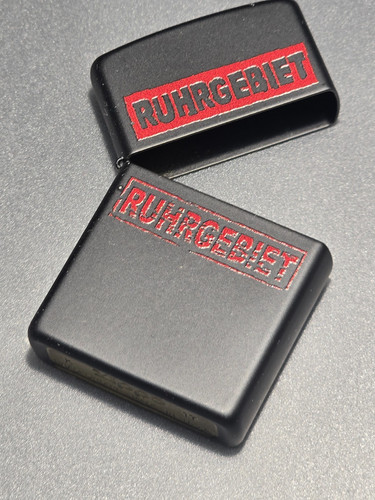 Zippo ruhrgebiet black nur - ruhrgebiet, (nur