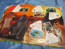 Tier - Abenteuer , Sticker  Sammelbilder - Album , REWE  Werbung , komplett , A