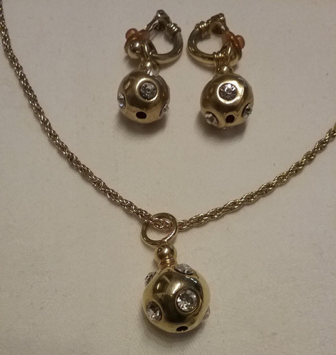 Kette ohrclips sputnik 80er - sputnik,