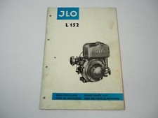 JLO L152 Allzweck Motor Ersatzteilliste Spare Parts List 1964