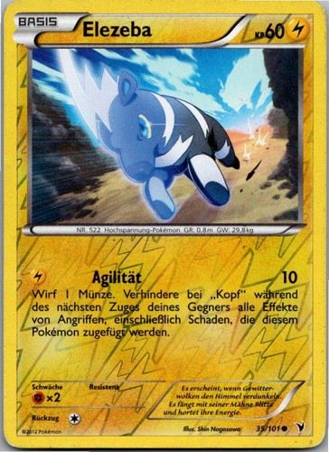 Pokémon elezeba 101 - pokémon, 35/101