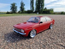 1:18 Opel Kadett C Coupe Tiefer Tuning mit 15 Zoll Audi Echt Alu Felgen