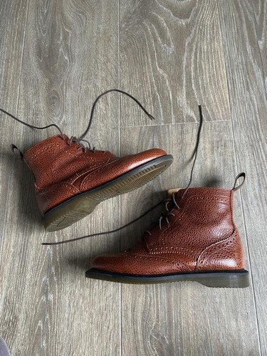 Women martens boots brown - martens,
