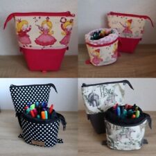 Schiebe Utensilo, Federmappe, Pop Up Mappe, Kosmetikutensilo, Schiebe Mäppchen