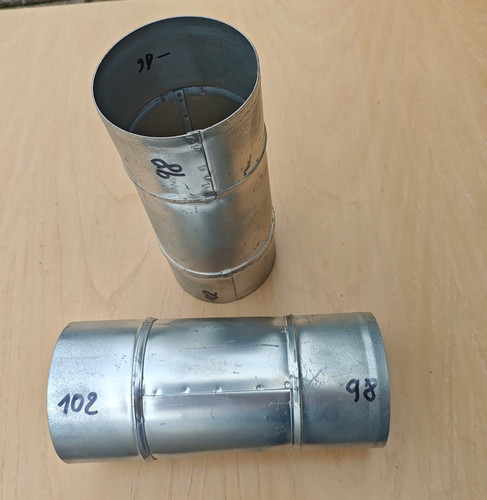 Haubenmuffe 120 f - Ø,
