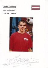 Lauris FREIBERGS - Lettland, Motorradsport, Motocross, Gold EM 2000, Grossformat