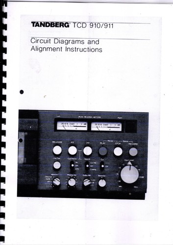 Service manual tandberg - service,