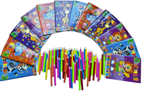 12x kleines malbuch - kleines, +72