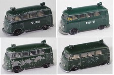 Siku V-Serie V212 VW Transporter Kombi 1200 (Typ 2 T1) Polizei-Lautsprecherwagen