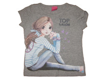 cool! T-Shirt Top Model by Püttmann Gr. 92 98 grau Mädchen