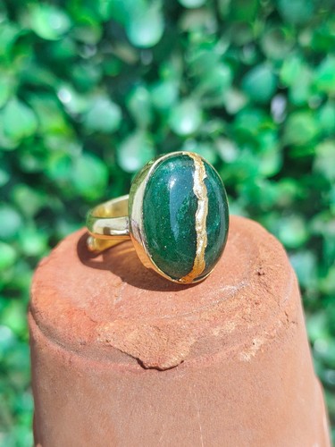 Aventurin kintsugi ring - aventurin,