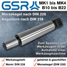 GSR Kegeldorn nach DIN 238 MK1