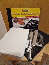 Schneidebrett und Keramik-Messerset CutStar