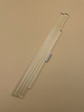 Rührstäbe Glas Glasstab Borosilikatglas gesamt 5 Stück 300mm/200mm & Rührfisch