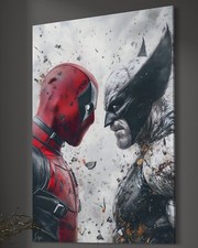 Deadpool Wolverine Leinwand