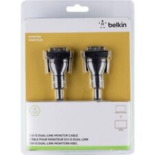 Belkin PC Monitor Bildschirm Anschluss Kabel DVI Digital 3m DVI-D Stecker 465