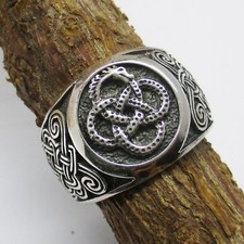 Ouroboros Ring Silber 925