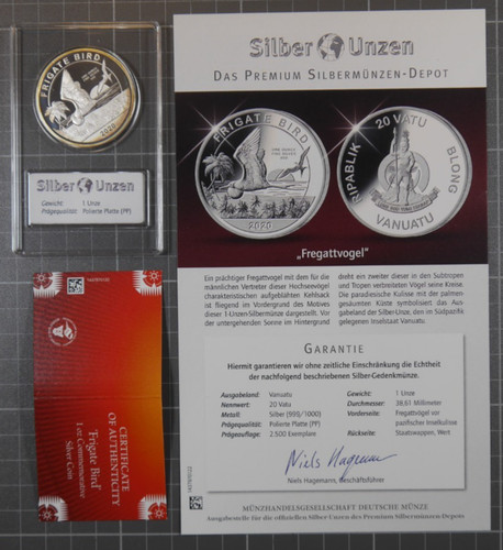 Treff vanuatu silber 20 - vanuatu, 1