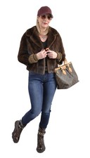 A5658 NERZJACKE ECHT PELZ