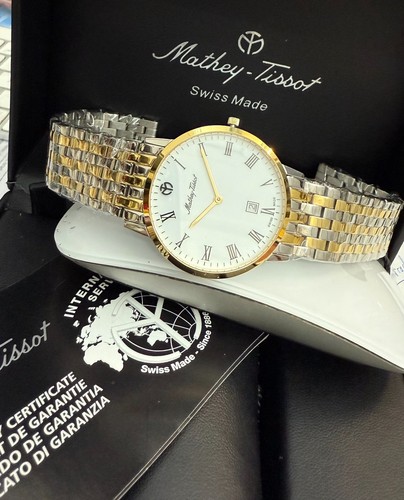 Mathey tissot flache herrenuhr - mathey,