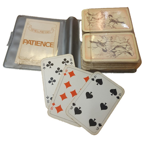 70er jahre patience karten mit - jahre,