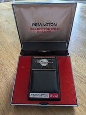 Vintage Remington Selectric 200 Deluxe Rasierapparat