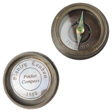 Kompass Pocket Kompass Messing